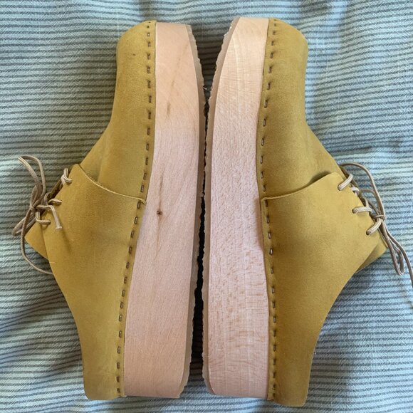 Bryr Zoe Clogs in Fennel Nubuck Sz 8/38: NWOT - Picture 6 of 9